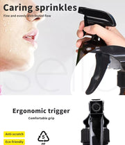 500ML Amber Glass Trigger Spray Bottle Essential Oil Aromatherapy Dispenser 4/6X