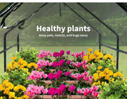 Levede Greenhouse Flower Garden Shed PVC Cover Frame Film Tunnel Green House