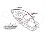 12-14 FT Boat Cover Trailerable Weatherproof 600D Jumbo Marine Grade Heavy Duty