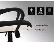 Levede Office Chair Gaming Computer Mesh Chairs Executive Seating Work Seat Grey