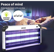 Spector Mosquito Killer 40W Pest Zapper Bug Catcher Trap Electric UV-A Aluminium