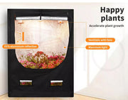 Grow Tent Indoor System Hydroponics Room 600D Oxford Plant Aluminium 100x142x180
