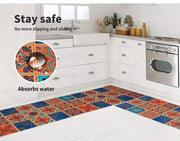 Marlow 2x Kitchen Mat Set Floor Rugs Boho Rug Area Carpet Non-Slip Door Mats
