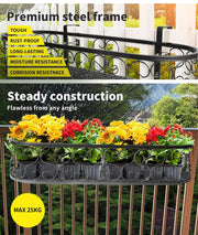 Levede Plant Stand Outdoor Indoor Home Decor Hanging Flower Garden Wall Shelf
