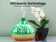 Aromatherapy Diffuser 3D Aroma Essential Oil Ultrasonic Air Humidifier Purifier