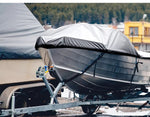 12-14 FT Boat Cover Trailerable Weatherproof 600D Jumbo Marine Grade Heavy Duty