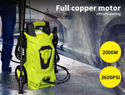Traderight High Pressure Washer Cleaner Electric Water Gurney Pump Hose 3600 PSI