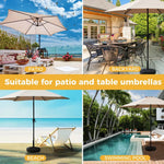 Centra Outdoor Umbrella Base Sand/Water Pod Patio Beach Umbrella Stand 50CM