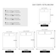 Dreamz Quilt Cover Set Silky Satin Quilt Cover Luxury Duvet Pillowcases Summer.