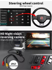 Hilux Car Stereo Head Unit GPS Carplay Wifi Android 11 Toyota Fortuner 2007-2015