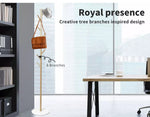 Levede Coat Rack Hat Clothes Stand Hanger Garment Hook Tree Metal Organizer Gold