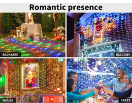 300/800 Led Curtain Fairy Lights Wedding Indoor Outdoor Christmas Garden Party