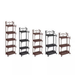 Levede Plant Stand 3/4/5 Tiers Outdoor Indoor Metal Flower Rack Garden Shelf