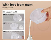Portable Electric Breast Pump Wearable USB Silent Hands-Free Automatic Milker