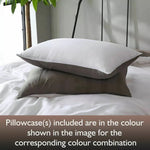 Dreamz Microfibre Quilt Cover Set Duvet Doona Pillow Case Reversible Use AllSize
