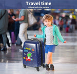 Bopeep Kids Luggage Set 16''13'' 2PCS Travel Suitcase Child Bag Backpack Space)