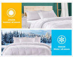 Dreamz 200GSM All Season Bamboo Winter Summer Quilt Duvet Doona Soft Singe Size