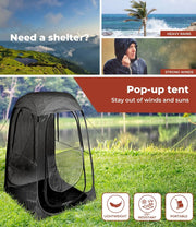Mountview Pop Up Camping Beach Portable Weather Tent Sun Shelter Outdor Fishing