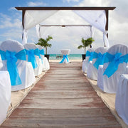 Satin Chair Sashes Cloth Cover Wedding Party Event home Decoration Table Runner