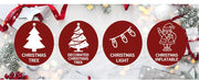 Emitto LED String Fairy Lights Net Mesh Curtain Weding Party Xmas Decor Outdoor