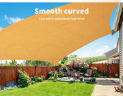 Mountview Sun Shade Sail Cloth Canopy Triangle Square Rectangle Garden Awning