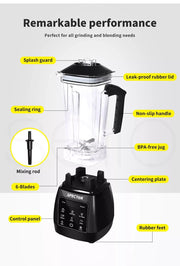 Spector 2L Commercial Blender Mixer Food Processor Juicer Smoothie Ice Crush
