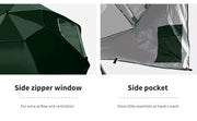 Mountview Beach Umbrella Outdoor Umbrellas Sun Shade Garden Shelter 2.33M Green