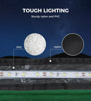 12V LED Camping Light Strip Flexible 5050 SMD Caravan Boat Waterproof 1.3M