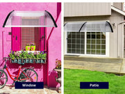 Mountview Window Door Awning Outdoor Canopy UV Patio Rain Cover DIY 1M X 1.5M