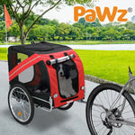 Pawz Pet Bike Trailer Bicycle Dog Stroller Puppy Outdoor Cycling Oxford Fabric