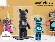 Bearbrick Display Case 400 1000 Pop Mart Acrylic Plastic Storage Box Dustproof