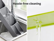Kitchen Drawer Organizer Cutlery Tray Insert Cabinet Utensil Storage Box Holder