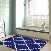 Modern Style Pyramid Theme Non Slip Floor Area Rug Carpet 230x160cm