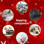 Santaco Throw Blanket Xmas Double Sided Warm Fleece Christmas Gift 200X150cm