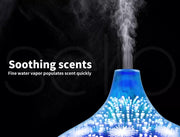 Aromatherapy Diffuser 3D Aroma Essential Oils Ultrasonic Air Humidifier Purifier