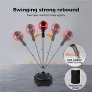 Centra Boxing Punching Bag Speed Ball Free Standing Reflect Reaction Training