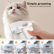 Pawz Pet Grooming Kit Vacuum  Dog Cat Hair Dryer Remover Clipper Brushes