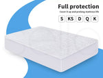 Dreamz Mattress Protector Topper Waterproof Fitted Terry Cotton Sheet Cover