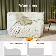 Levede Floor Chair Caterpillar Sofa Replica Lazy Recliner Leathaire Corner