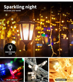 LED Fairy String Lights Curtain Xmas Outdoor Wedding Party Garden Decorations