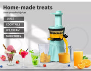Spector Slow Juicer Cold Press Fruit Juice Extractor Vegetable Processor Sorbet