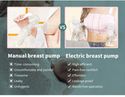 Electric Breast Pump Automatic Milk Suction Double Side Intelligent Baby Feeder