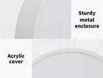 Emitto 3-Colour Ultra-Thin 5CM LED Ceiling Light Modern Surface Mount 36W