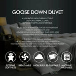 Dreamz Quilts Bamboo/Goose Duck Down/Microfibre Quilt Doona Duvet All Season