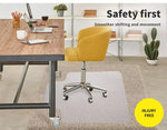 Marlow Chair Mat Carpet Floor Office Home Computer Vinyl PVC Plastic 135x114cm
