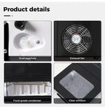 Spector Portable Ice Maker Machine 2.1L Ice Cube 15KG/24H Bar Countertop Party
