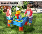 21pc Kids Sand Water Activity Play Table Child Fun Outdoor Sandpit Toys Set