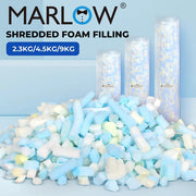 Marlow Shredded Memory Foam Filling Stuffing Bean Bag Cushion  Bed Filler 4.5 kg
