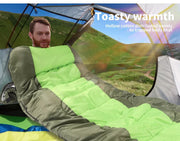 Mountview Sleeping Bag Outdoor Camping Single Bag Hiking Thermal -20℃ Winter.