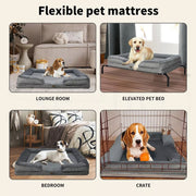Pawz Memory Foam Pet Sofa Bed Cushion Dog Cat Mat Washable Removable Orthopedic